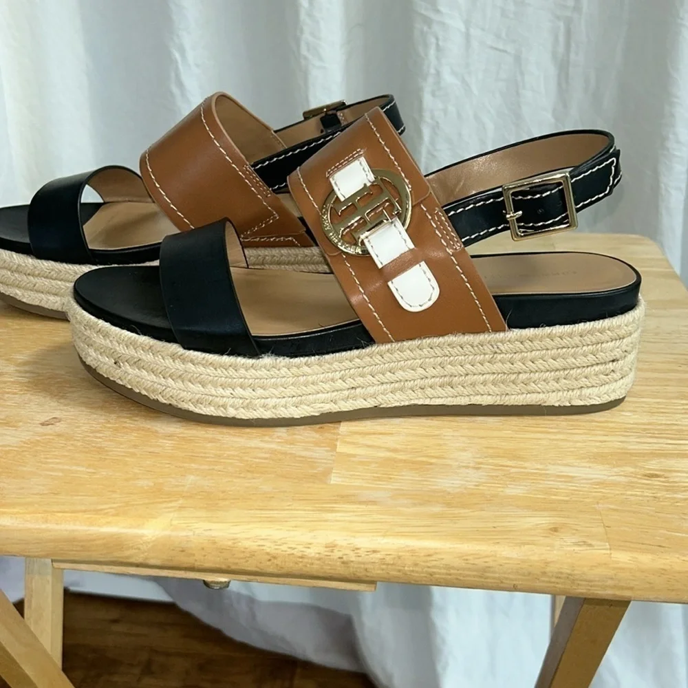 Tommy Hilfiger: Platform Sandals: Size 8.5